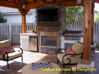 Outdoor Fireplace