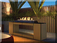 Outdoor Fireplace